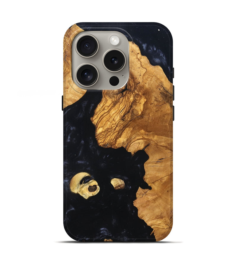 iPhone 16 Pro Wood Live Edge Phone Case - Corbett (Wood Burl, 819341)