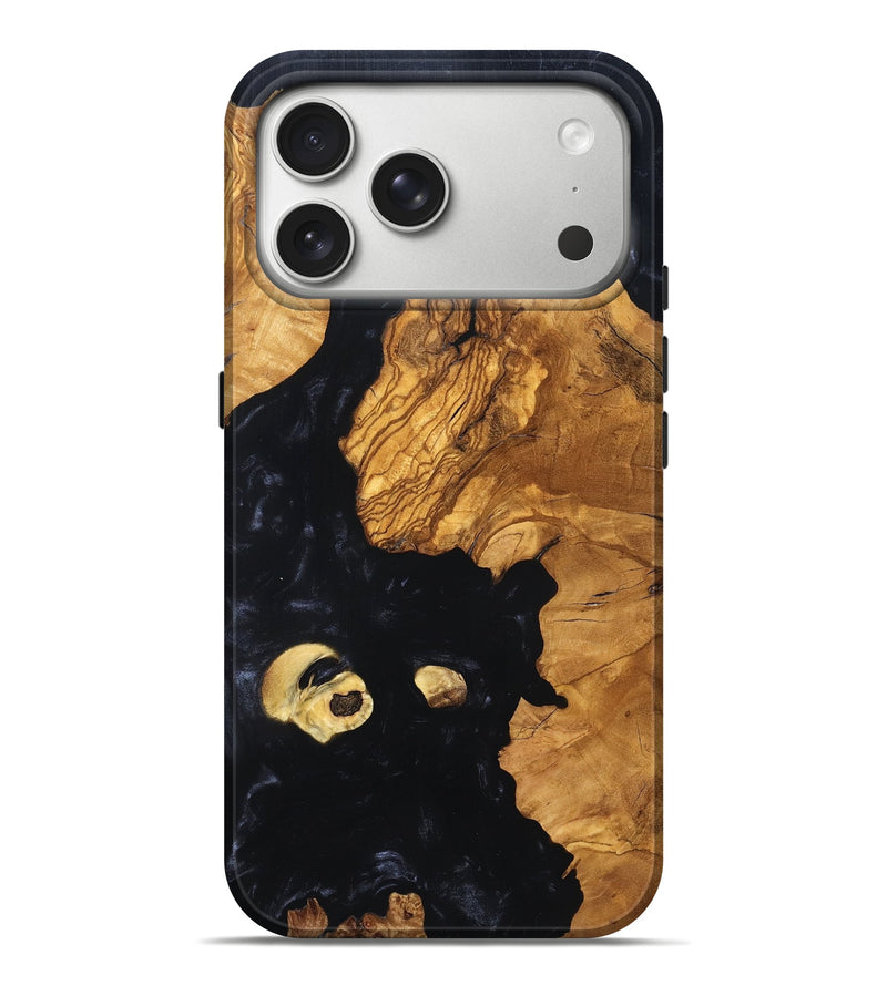 iPhone 17 Pro Max Wood Live Edge Phone Case - Corbett (Wood Burl, 819341)