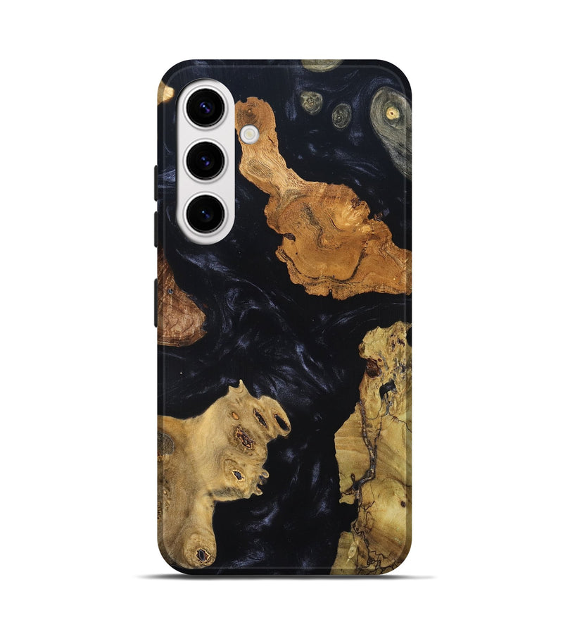 Galaxy S25 Wood Live Edge Phone Case - Karyme (Wood Burl, 819342)
