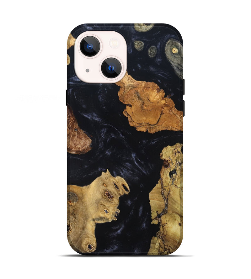 iPhone 13 Wood Live Edge Phone Case - Karyme (Wood Burl, 819342)