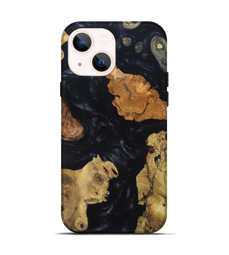 iPhone 14 Wood Live Edge Phone Case - Karyme (Wood Burl, 819342)