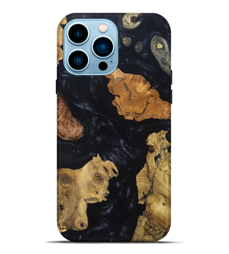 iPhone 14 Pro Max Wood Live Edge Phone Case - Karyme (Wood Burl, 819342)