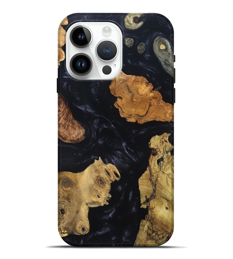 iPhone 15 Pro Max Wood Live Edge Phone Case - Karyme (Wood Burl, 819342)