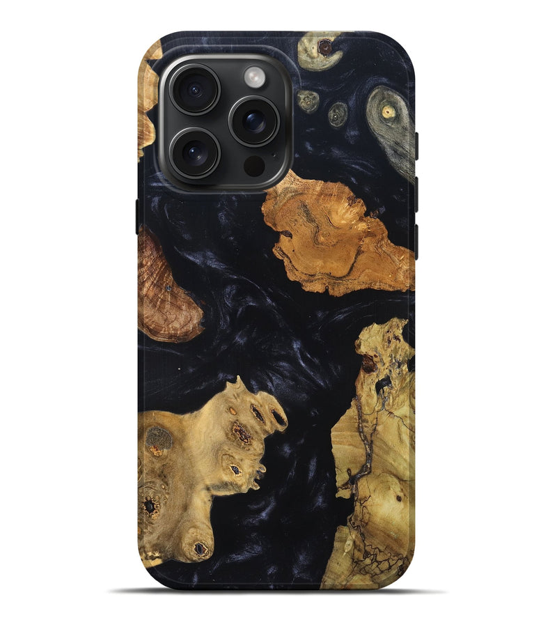iPhone 16 Pro Max Wood Live Edge Phone Case - Karyme (Wood Burl, 819342)