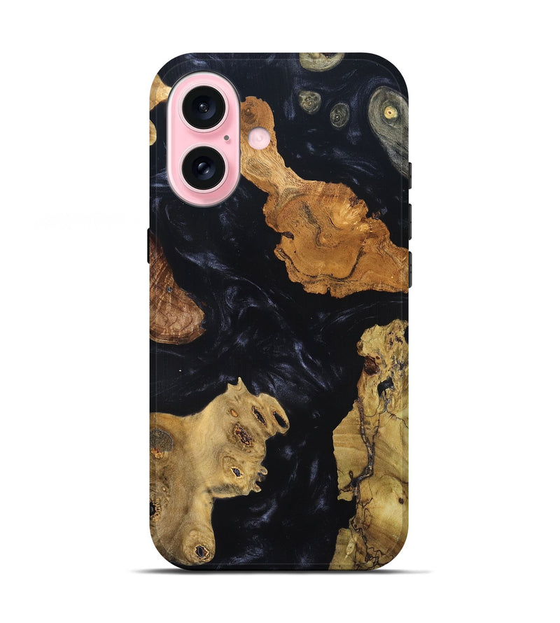 iPhone 17 Wood Live Edge Phone Case - Karyme (Wood Burl, 819342)