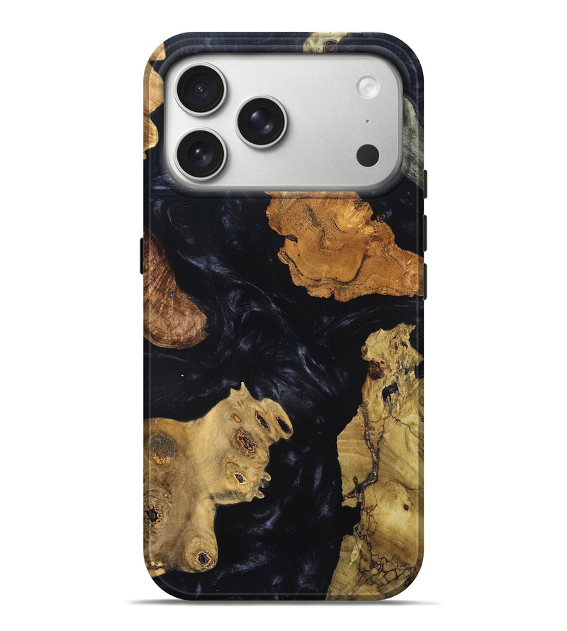 iPhone 17 Pro Max Wood Live Edge Phone Case - Karyme (Wood Burl, 819342)