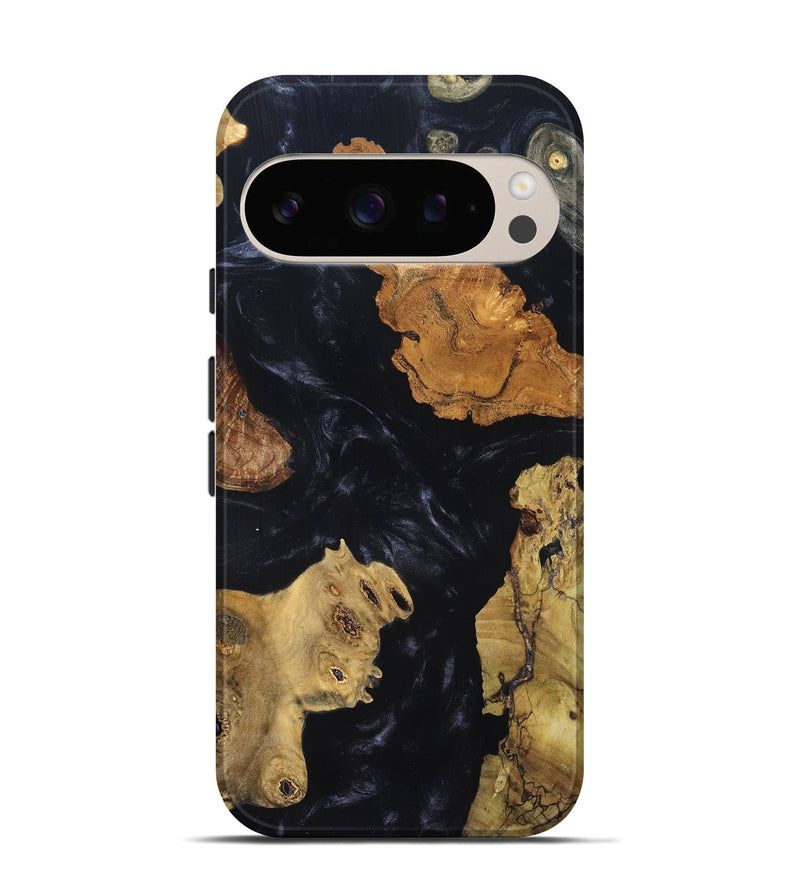 Pixel 10 Pro Wood Live Edge Phone Case - Karyme (Wood Burl, 819342)