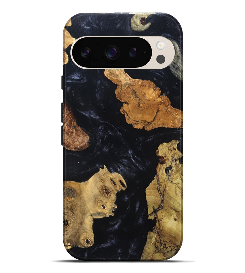 Pixel 9 Pro XL Wood Live Edge Phone Case - Karyme (Wood Burl, 819342)