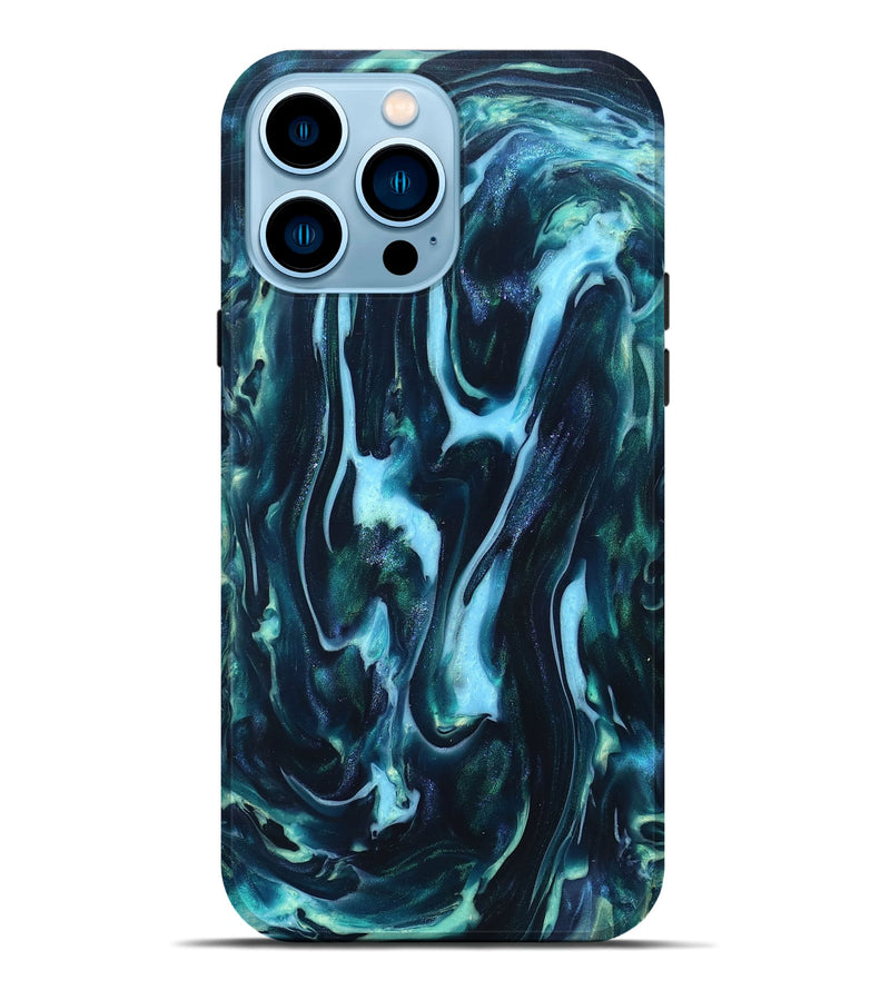 iPhone 14 Pro Max ResinArt Live Edge Phone Case - Ariel (The Lab, 819346)