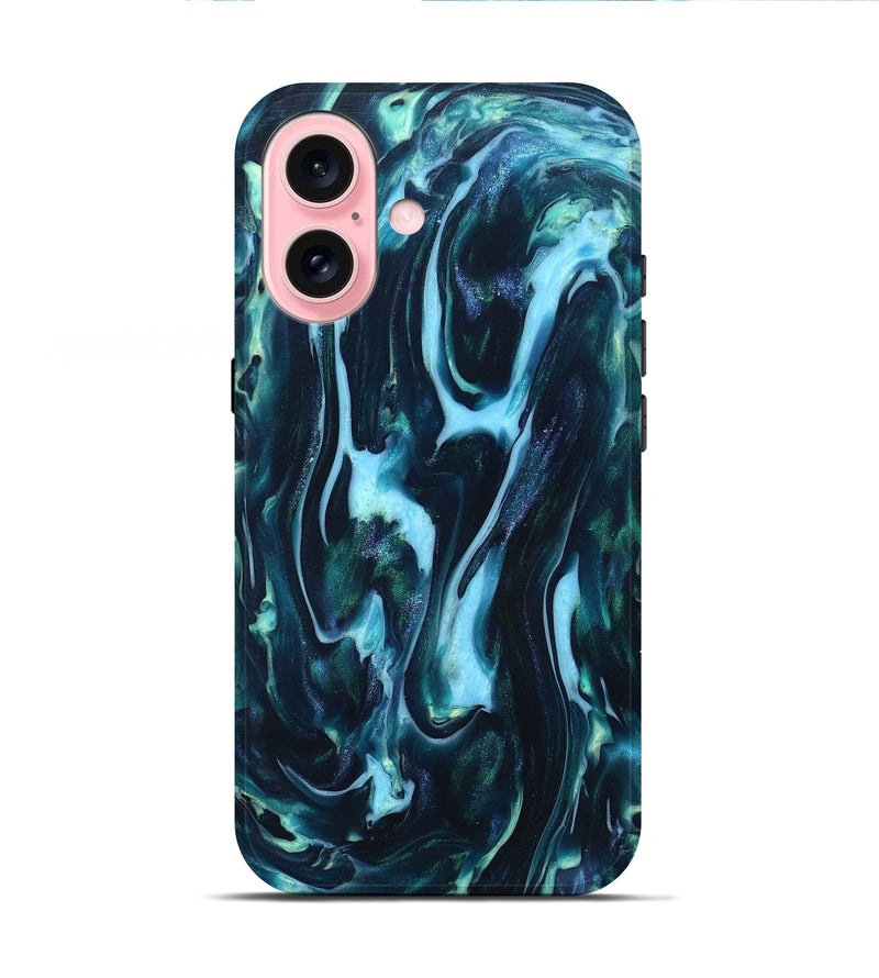 iPhone 16 ResinArt Live Edge Phone Case - Ariel (The Lab, 819346)
