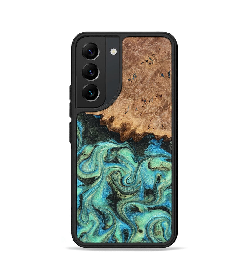 Galaxy S22 Wood Phone Case - Kaeli (Green, 819351)