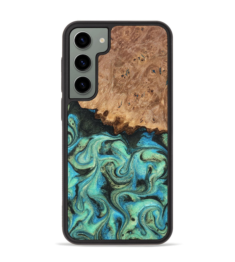 Galaxy S23 Plus Wood Phone Case - Kaeli (Green, 819351)
