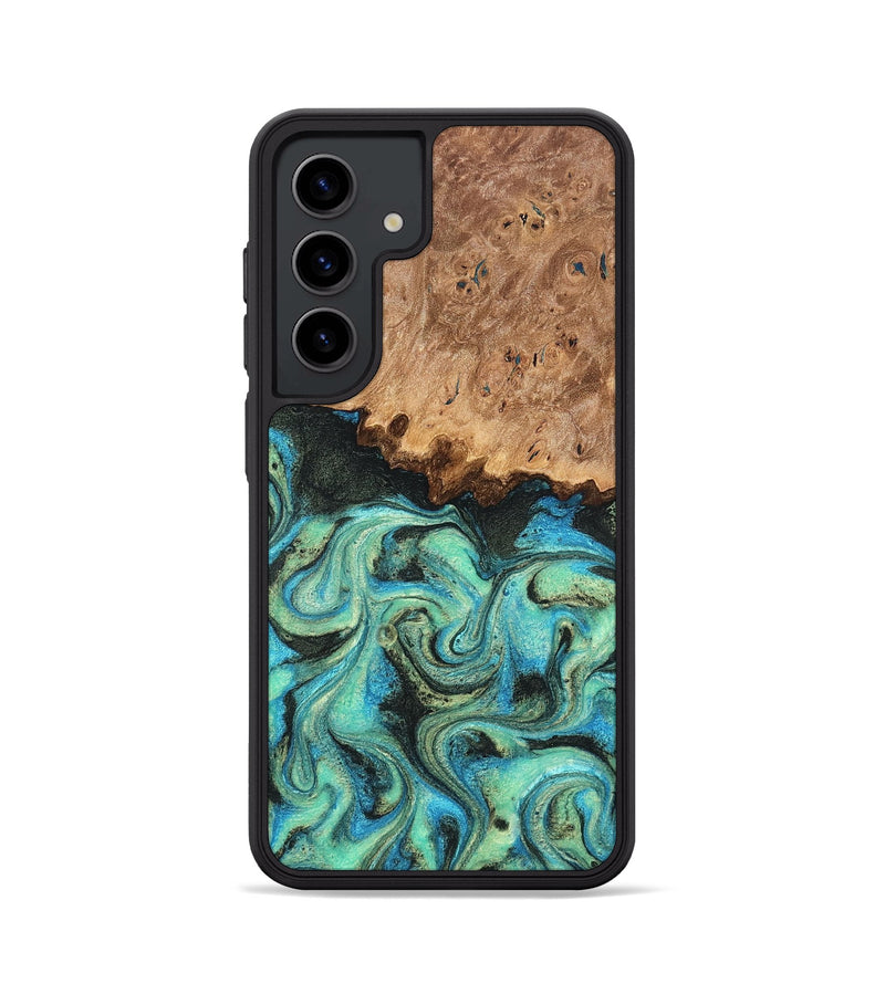 Galaxy S24 Wood Phone Case - Kaeli (Green, 819351)