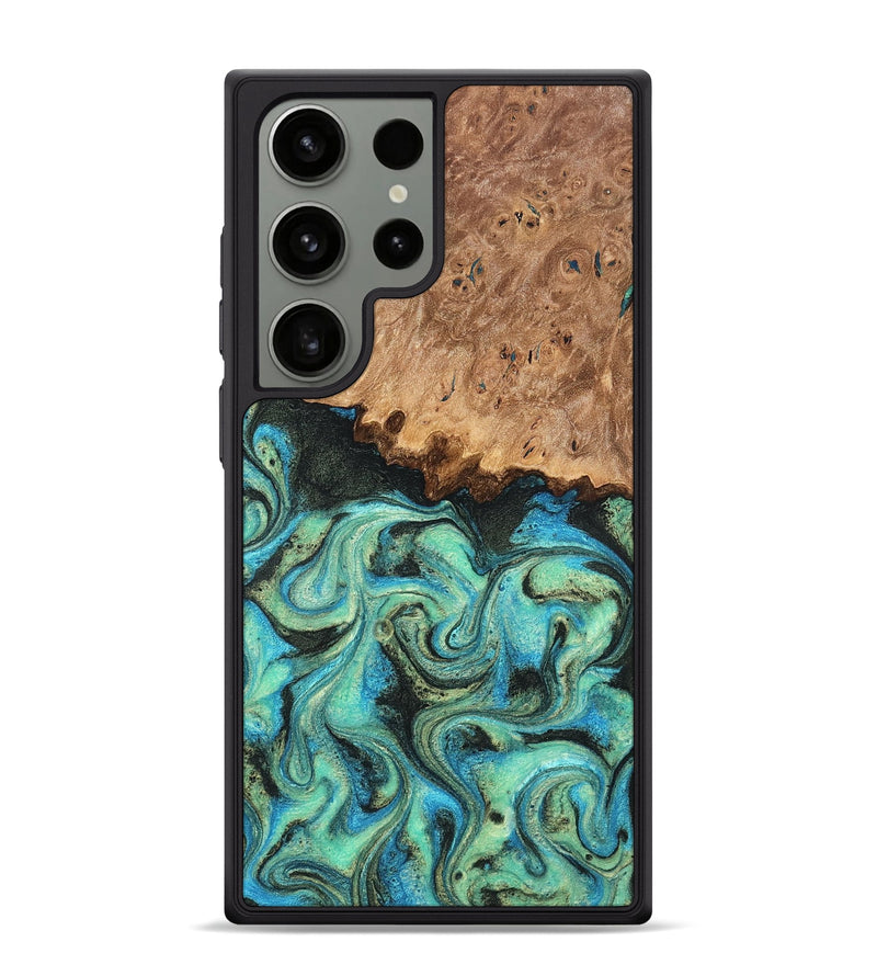 Galaxy S24 Ultra Wood Phone Case - Kaeli (Green, 819351)