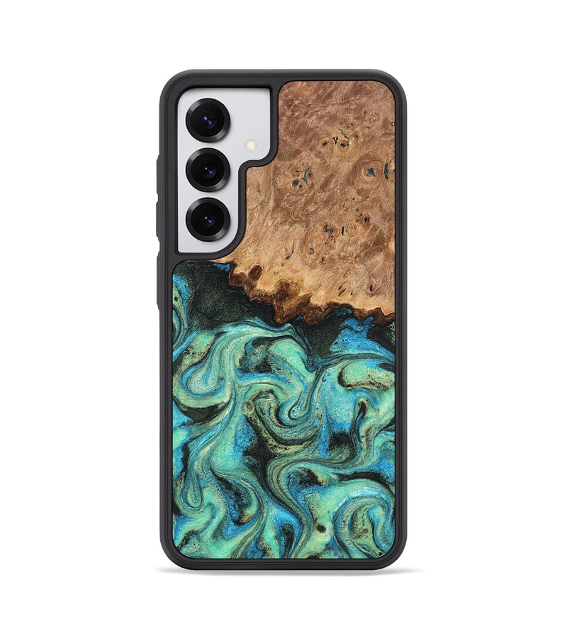 Galaxy S25 Wood Phone Case - Kaeli (Green, 819351)