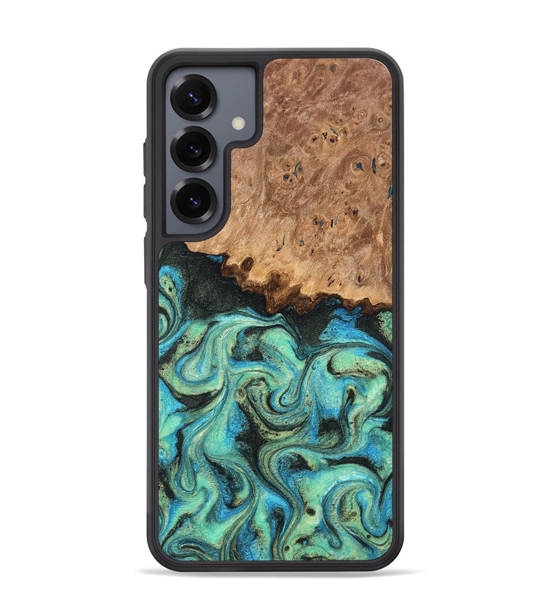 Galaxy S25 Plus Wood Phone Case - Kaeli (Green, 819351)