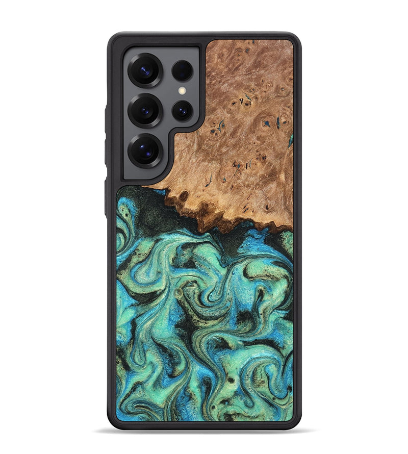 Galaxy S25 Ultra Wood Phone Case - Kaeli (Green, 819351)