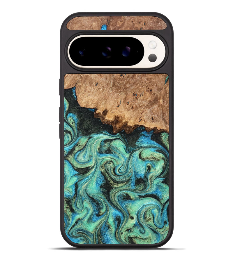 Pixel 9 Pro XL Wood Phone Case - Kaeli (Green, 819351)