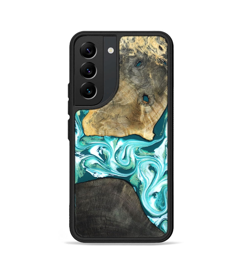 Galaxy S22 Wood Phone Case - Brooks (Green, 819352)