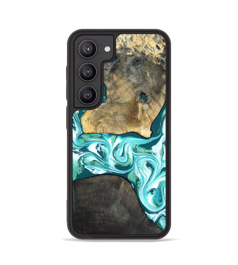 Galaxy S23 Wood Phone Case - Brooks (Green, 819352)