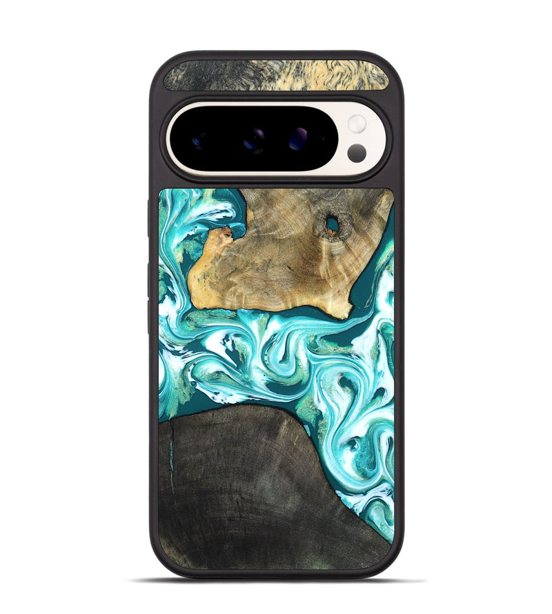 Pixel 9 Pro Wood Phone Case - Brooks (Green, 819352)
