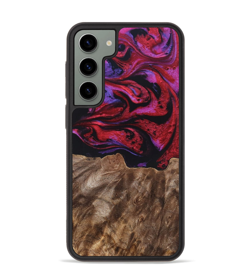 Galaxy S23 Plus Wood Phone Case - Otto (Red, 819360)