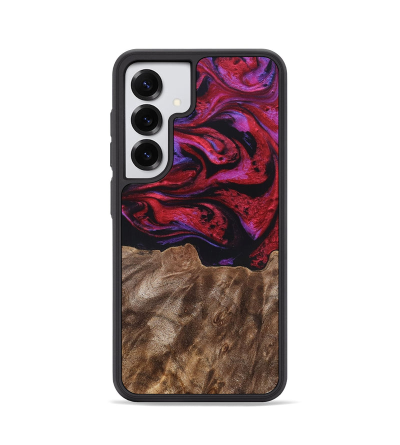 Galaxy S25 Wood Phone Case - Otto (Red, 819360)
