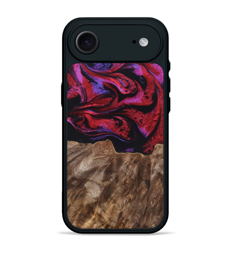 iPhone 17 Air Wood Phone Case - Otto (Red, 819360)