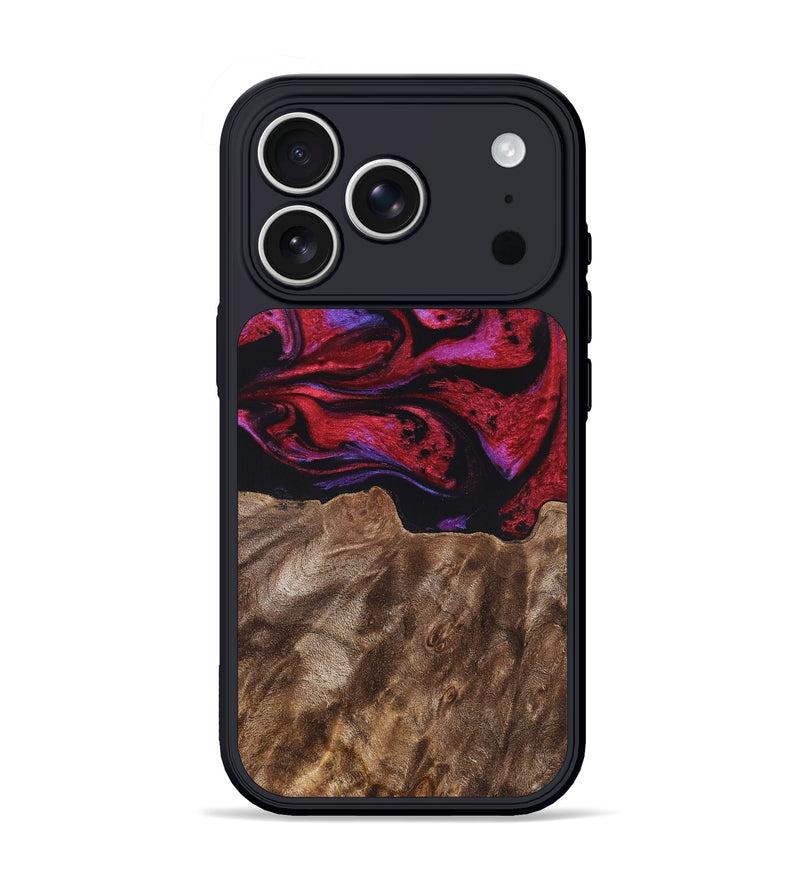 iPhone 17 Pro Wood Phone Case - Otto (Red, 819360)