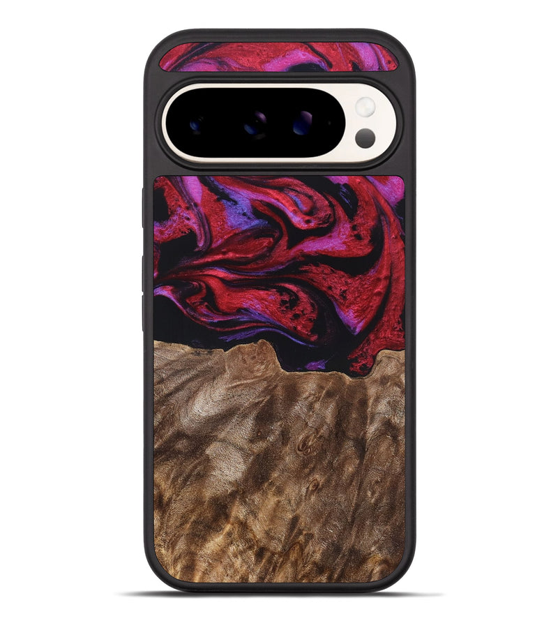 Pixel 10 Pro XL Wood Phone Case - Otto (Red, 819360)