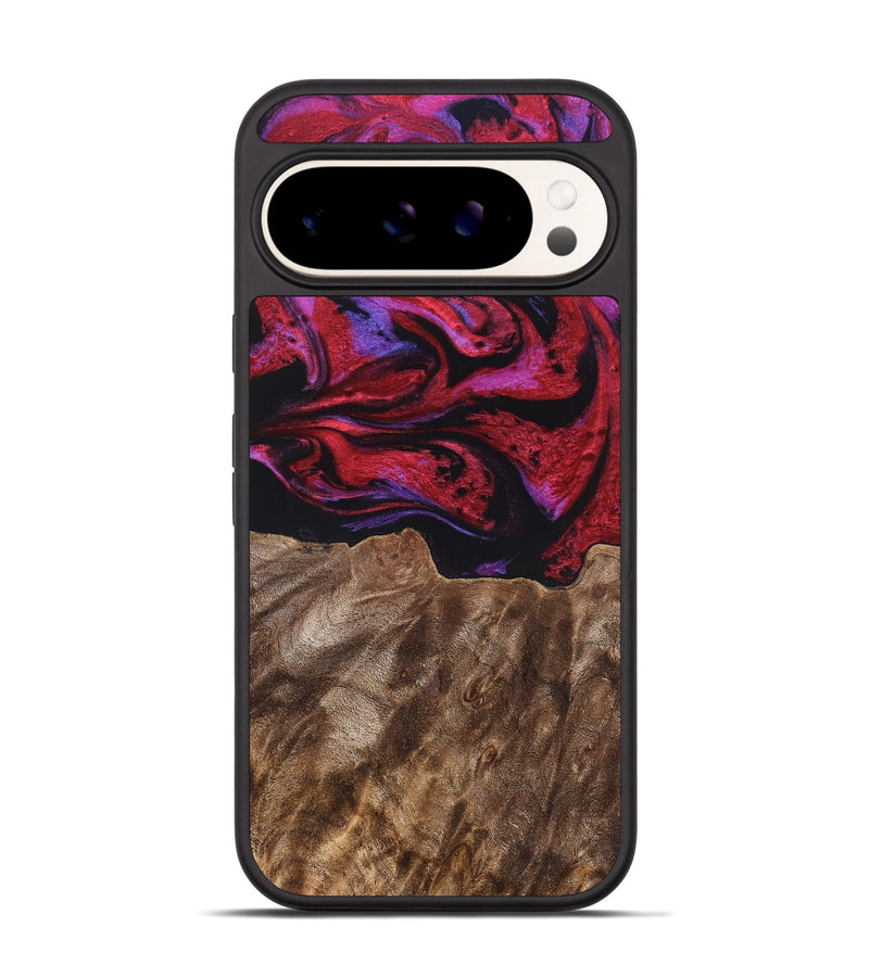 Pixel 9 Wood Phone Case - Otto (Red, 819360)