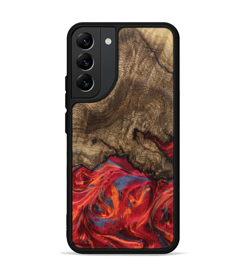 Galaxy S22 Plus Wood Phone Case - Devonte (Red, 819361)