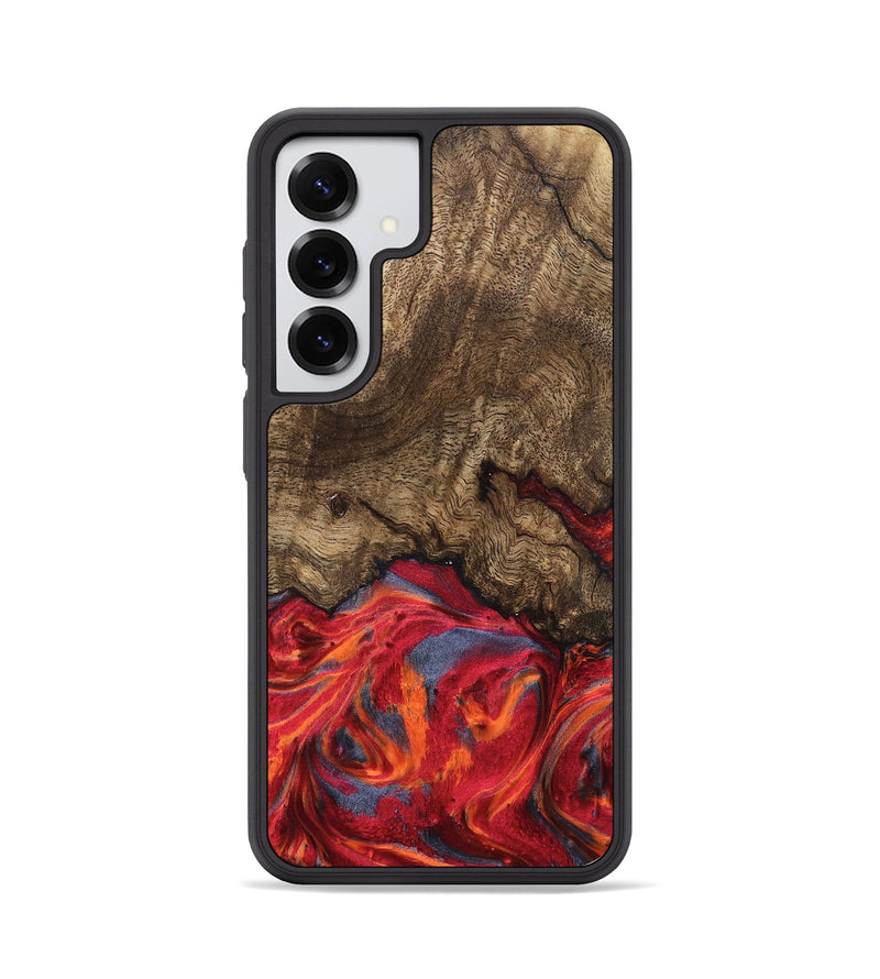 Galaxy S25 Wood Phone Case - Devonte (Red, 819361)