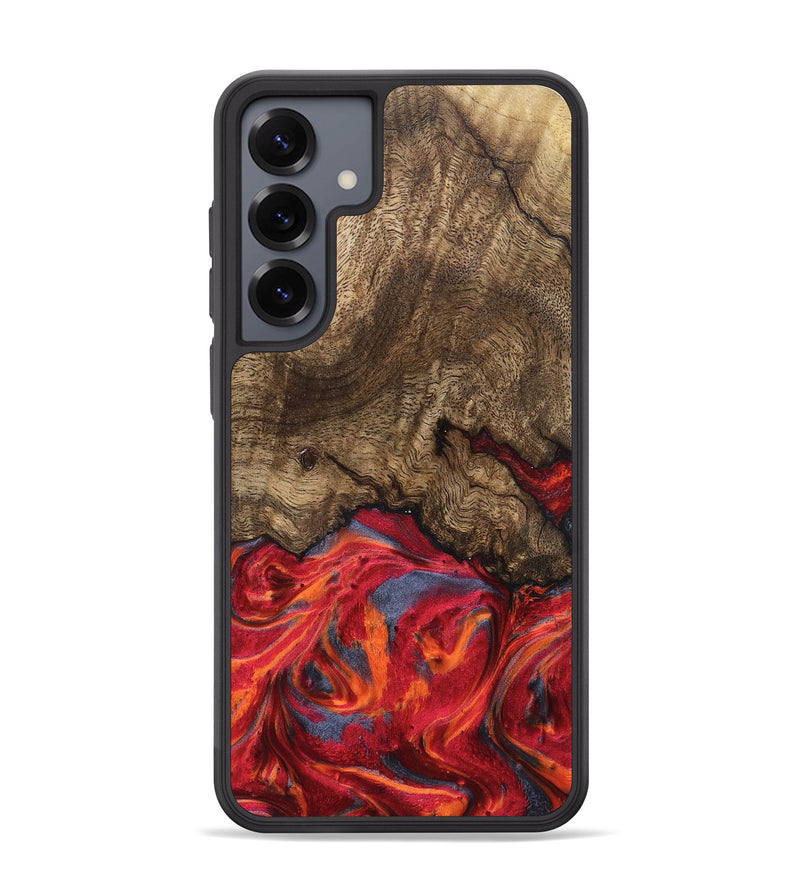 Galaxy S25 Plus Wood Phone Case - Devonte (Red, 819361)