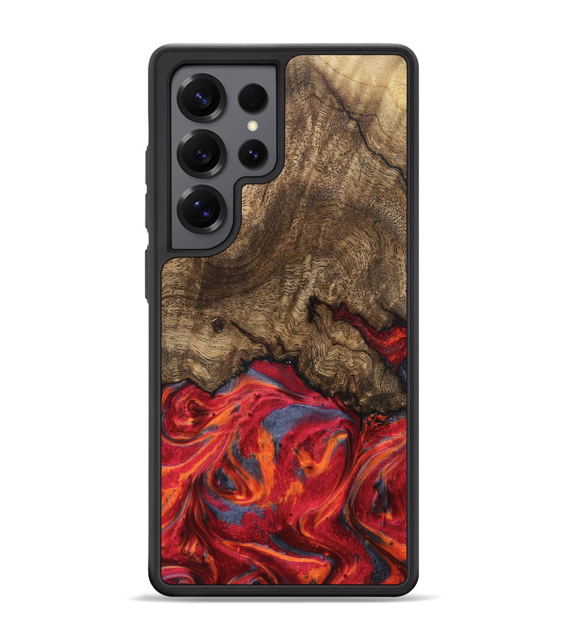 Galaxy S25 Ultra Wood Phone Case - Devonte (Red, 819361)