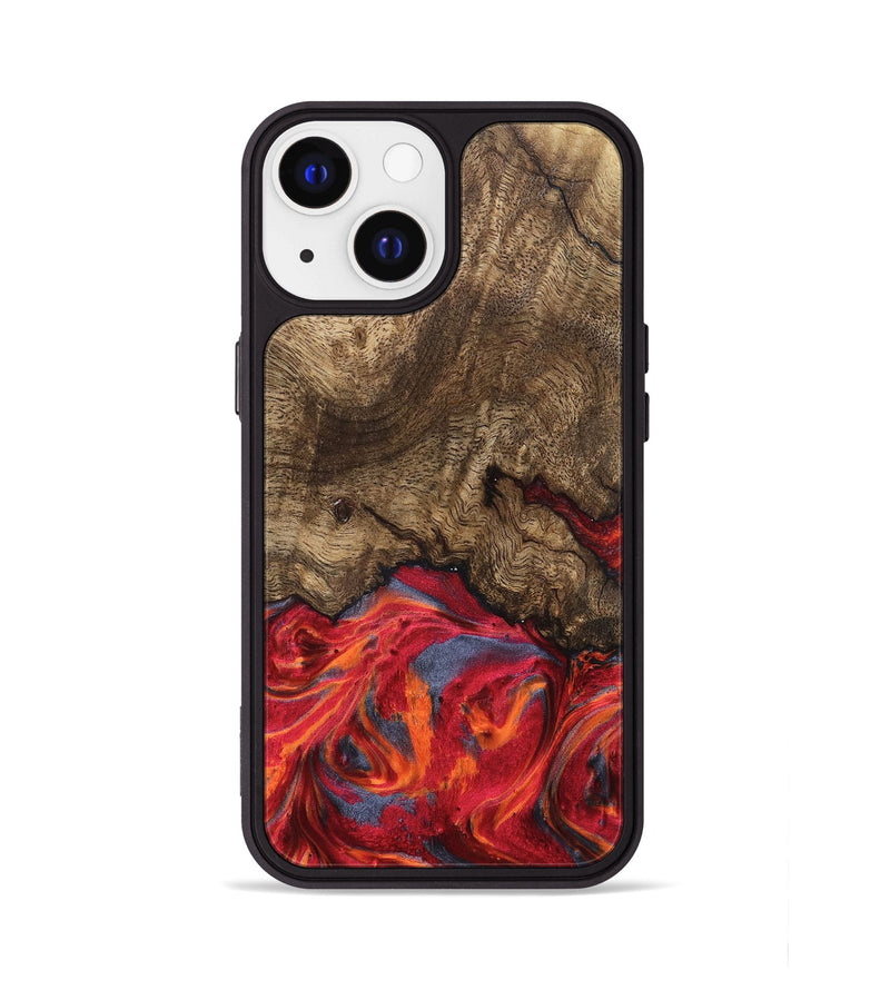 iPhone 13 Wood Phone Case - Devonte (Red, 819361)