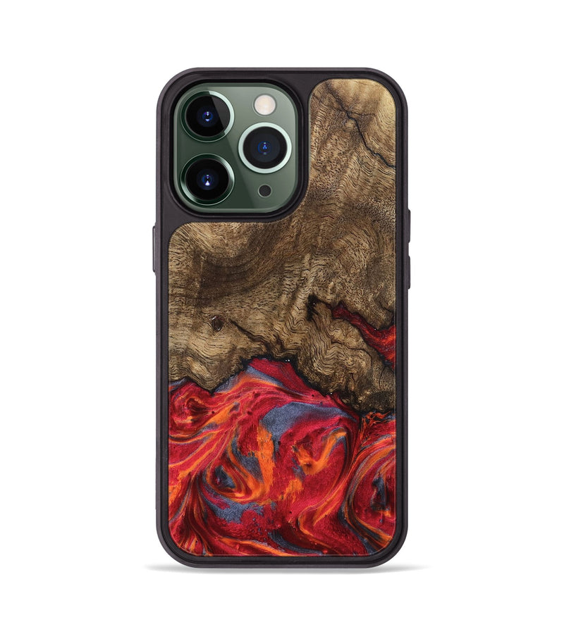 iPhone 13 Pro Wood Phone Case - Devonte (Red, 819361)