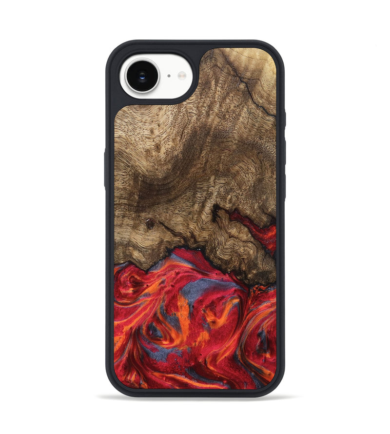 iPhone 16e Wood Phone Case - Devonte (Red, 819361)