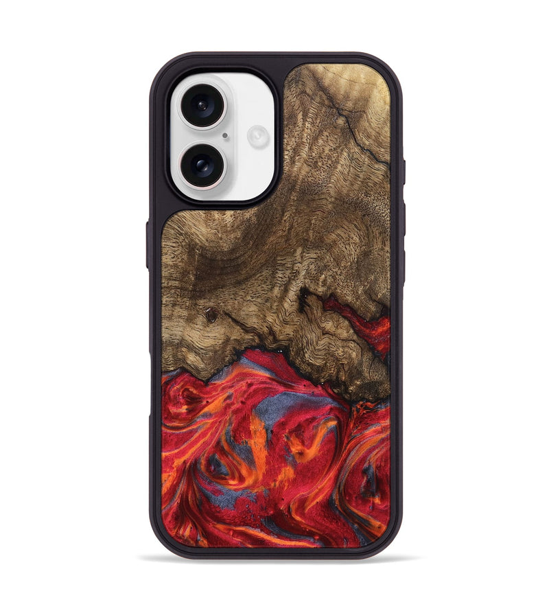 iPhone 17 Wood Phone Case - Devonte (Red, 819361)