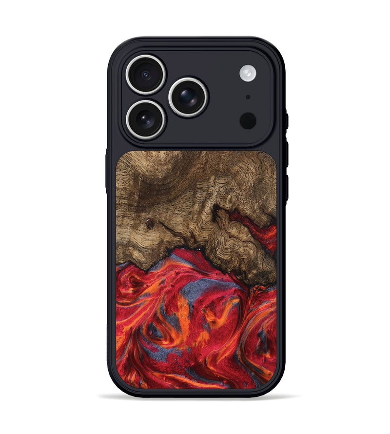 iPhone 17 Pro Wood Phone Case - Devonte (Red, 819361)