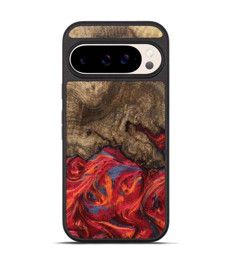 Pixel 10 Wood Phone Case - Devonte (Red, 819361)