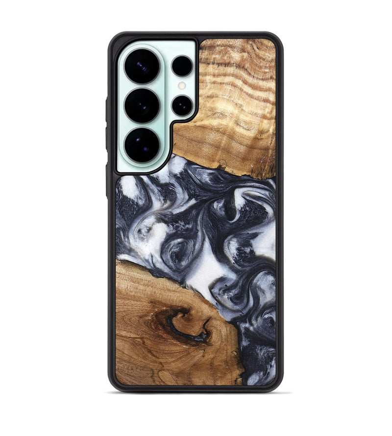 Galaxy S26 Ultra Wood Phone Case - Anais (Black & White, 819365)