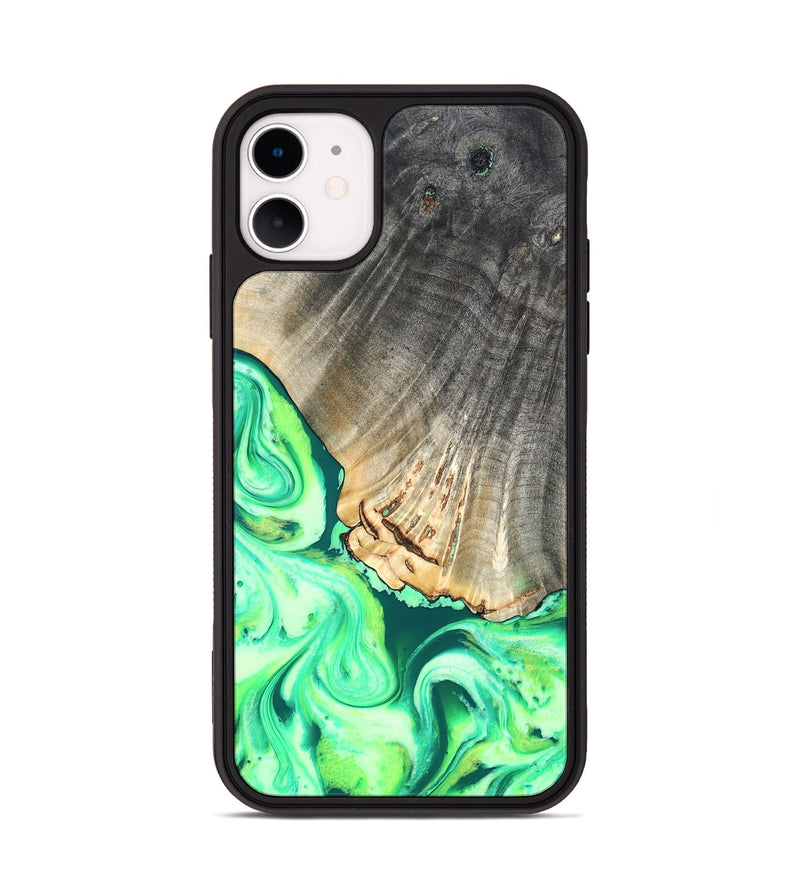 iPhone 11 Wood Phone Case - Hobart (Neon, 819366)