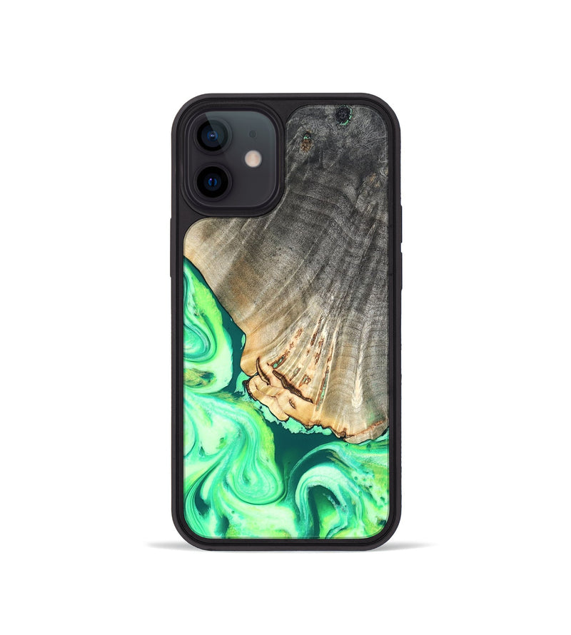 iPhone 12 mini Wood Phone Case - Hobart (Neon, 819366)