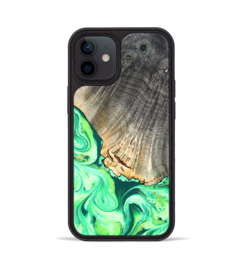 iPhone 12 Wood Phone Case - Hobart (Neon, 819366)