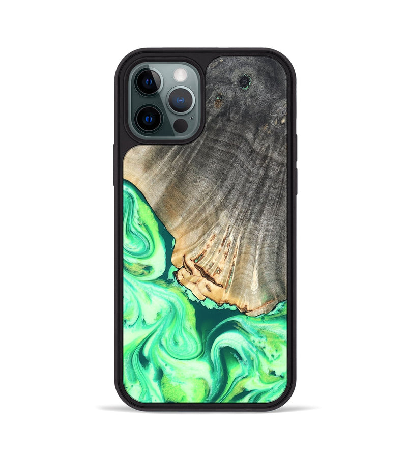 iPhone 12 Pro Wood Phone Case - Hobart (Neon, 819366)