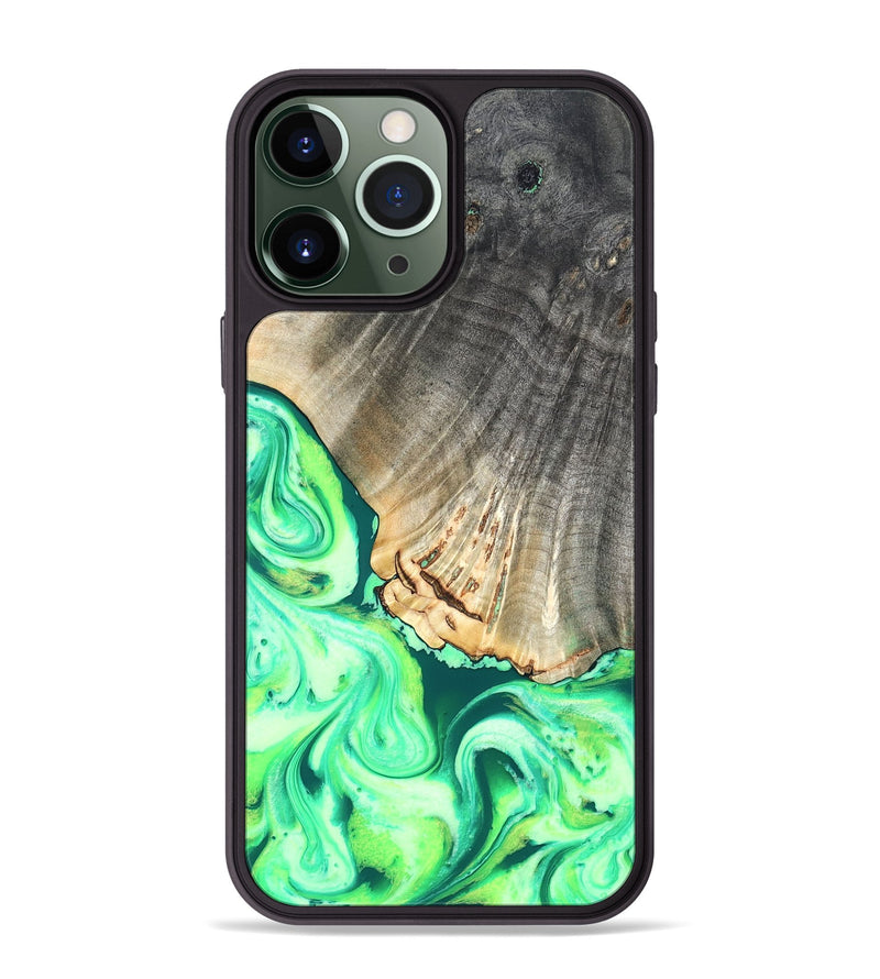 iPhone 13 Pro Max Wood Phone Case - Hobart (Neon, 819366)