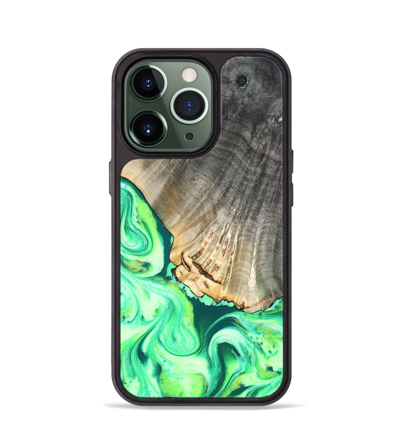 iPhone 13 Pro Wood Phone Case - Hobart (Neon, 819366)