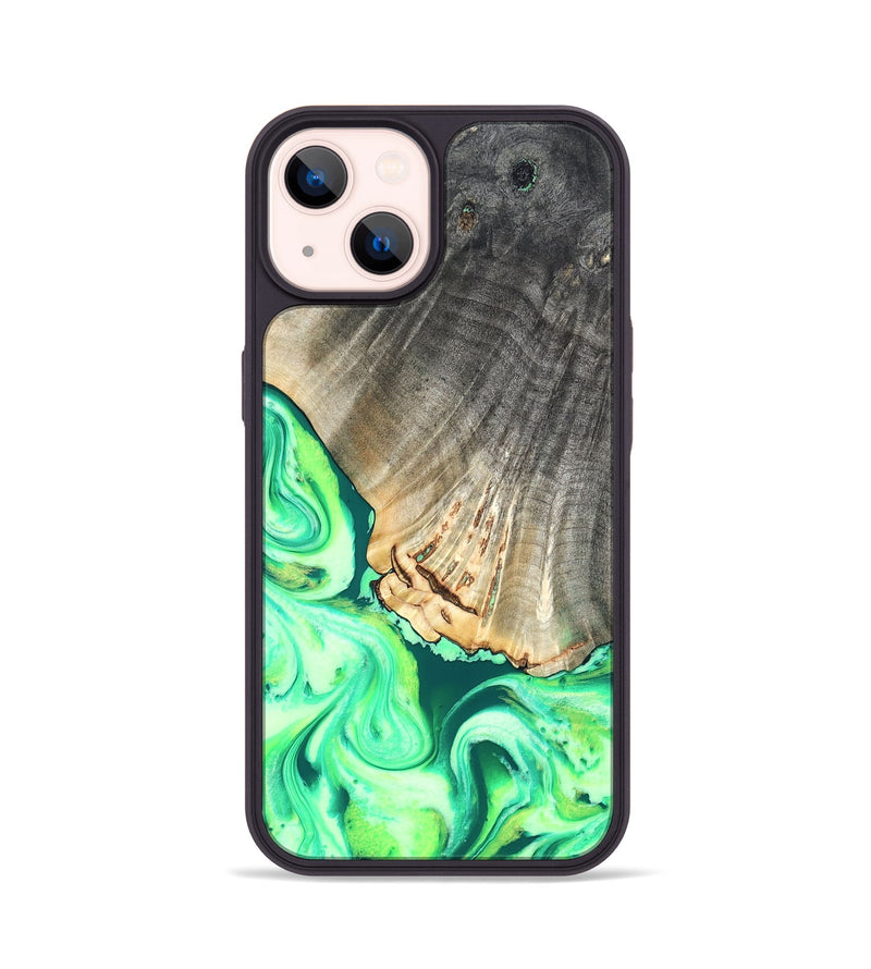 iPhone 14 Wood Phone Case - Hobart (Neon, 819366)
