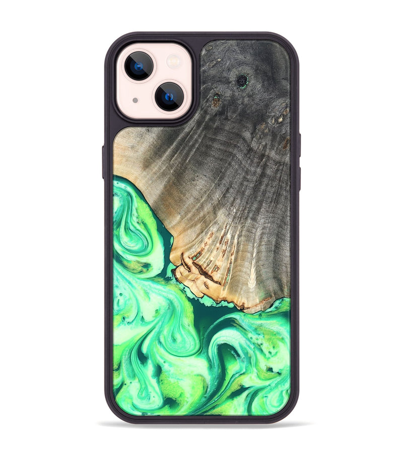 iPhone 14 Plus Wood Phone Case - Hobart (Neon, 819366)